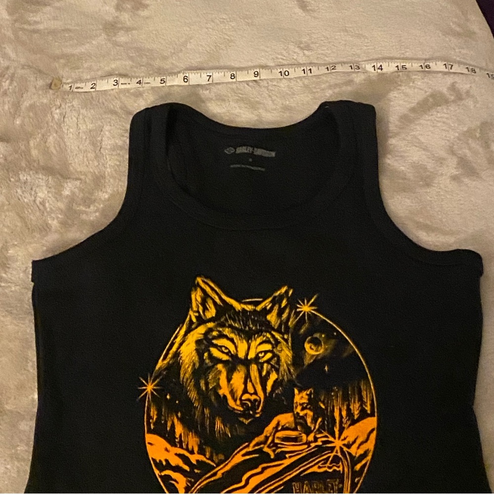 Harley Davidson Wolf tank top new*vintage